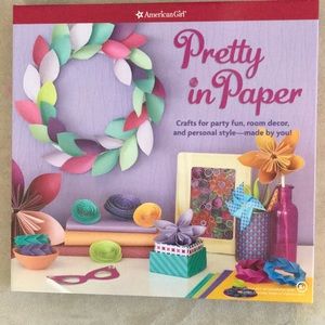 American Girl Pretty in Paper craft activity book